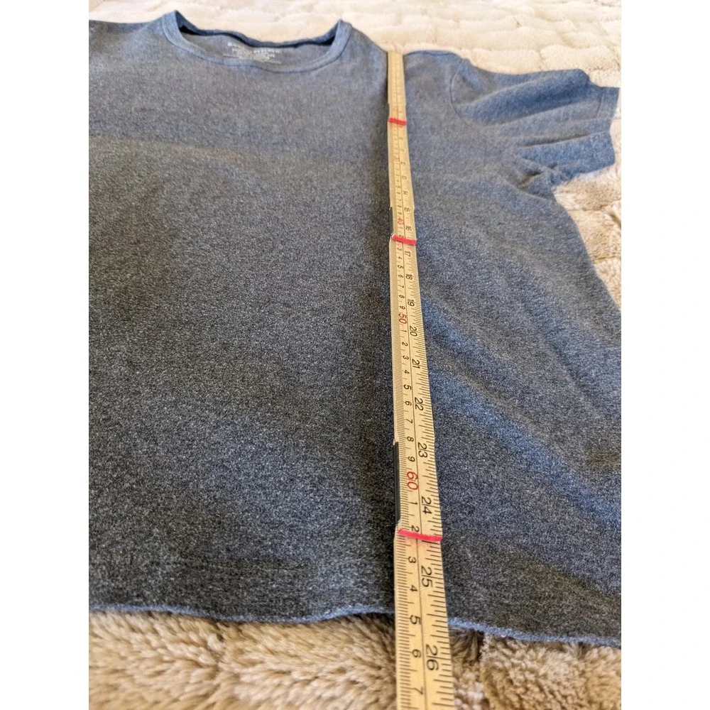 Banana Republic Luxe Touch Performance Tee Mens XL Gray Cotton SS Shirt